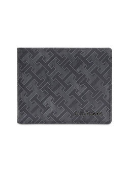 Tommy Hilfiger - Men Leather Global Coin Wallet - Black