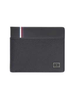 Tommy Hilfiger - Men Leather Global Coin Wallet - Black