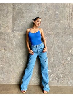 Off Duty India - Off Duty Utility Uncle Fit Cargo Jeans