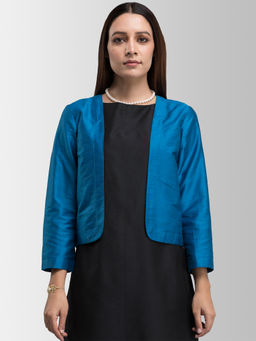FABLE STREET - Blue Solid Jacket