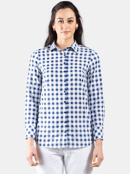 FableStreet - Classic Collar Gingham Shirt