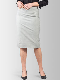 FABLE STREET - Knee Covering Pencil Skirt