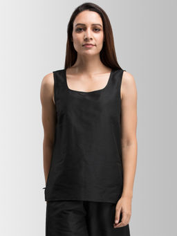 FABLE STREET - Black Solid Top