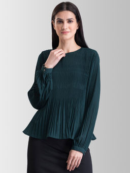 FABLE STREET - Green Solid Top With Inner (Set of 2)