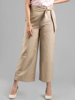 FableStreet - Linen Wide Leg Culottes