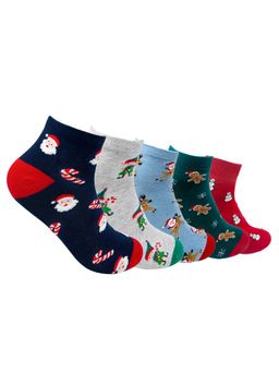 Mint & Oak - Holiday Hues Unisex Multi-Color (Pack Of 5)