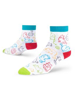 Dynamocks - Men & Women Cotton Ankle Length Socks Multi-Color