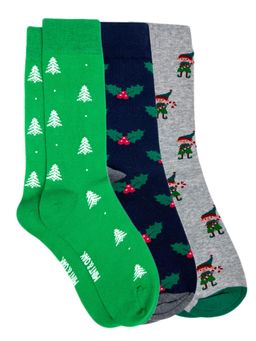 Mint & Oak - Holiday Harmony For-Men Multi-Color (Pack Of 3)