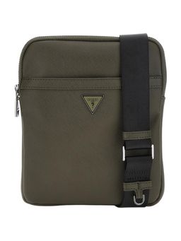 Guess - Men Sling Bag Olive Green