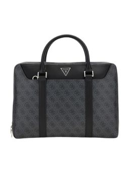 Guess - Men Laptop Bag Grey & Black