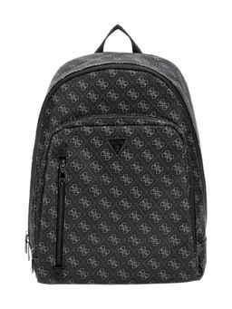 Guess - Men Backpack Printed Grey & Black