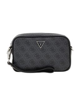 Guess - Men Sling Bag Grey & Black