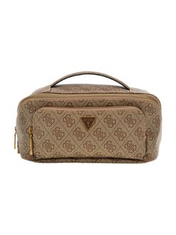 Guess - Men Travel Bag Printed Brown