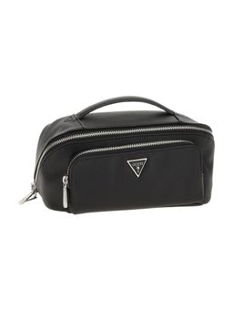 Guess - Men Travel Bag Solid Black