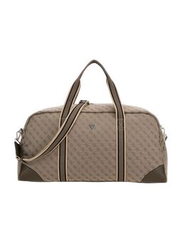 Guess - Men Duffel Bag Printed Beige