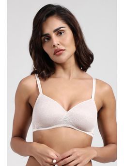 Van Heusen - Women Wire free Medium Coverage Padded Lace White T-Shirt Bra