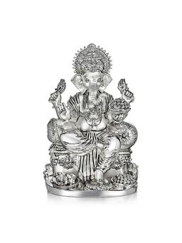 Shaze - The Royale Religious Figurine Home Decor Base Material Resin and Silver Plated