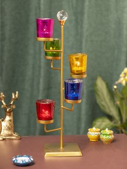 Voncasa - 5 Arms T-Lite Holder