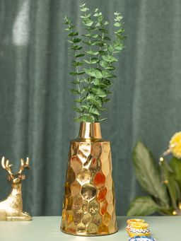 Voncasa - Dual Tone Hammered Vase