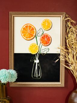 Voncasa - Wall Decor Painting - Fruit Flower Pot