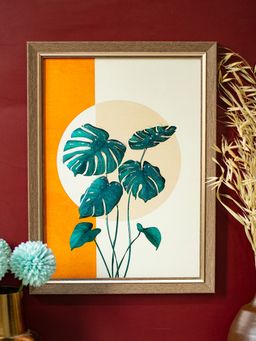 Voncasa - Wall Decor Painting - Leafs