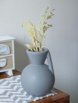 Voncasa - Grey Decorative Vase