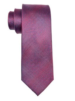 The Tie Hub - Pink Textured Silk Luxurious Tie