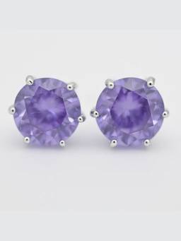 Miora - Lavender Colourful Seized Earrings