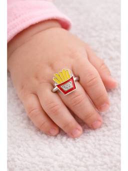 Miora - Red Fries Enamel Ring