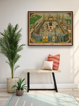 The Art House - Abstract Painting Multicolor (40X30 Inches)