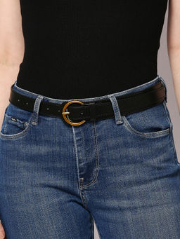 Twenty Dresses by Nykaa Fashion - Black My Style Finds Me Belt