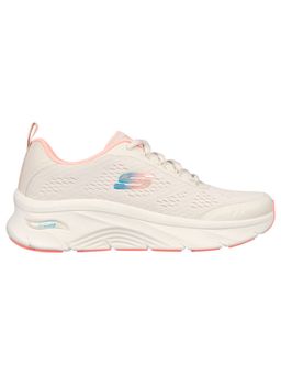 SKECHERS - ARCH FIT D'LUX-COZY PATH Off White Sneakers