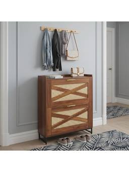 The Artment - Raya Walnut Shoe Cabinet