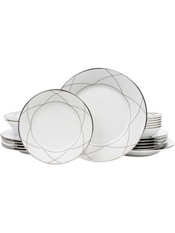 Dankotuwa - Porcelain Platinum Crafted 21 Pieces Dinner Taylor