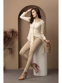 Beatnik - White High-Low Top