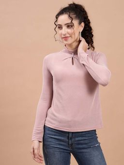 Beatnik - Pink Slim Top