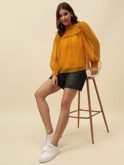 Beatnik - Mustard Orchid Regular Top