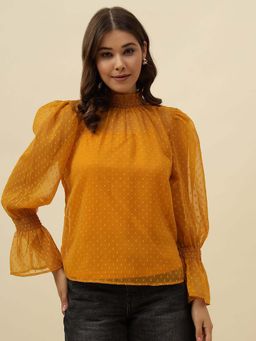 Beatnik - Mustard Orchid Regular Top