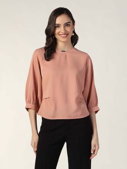 Beatnik - Pink Boxy Top