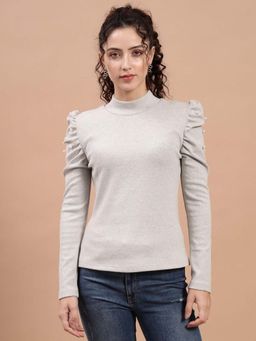 Beatnik - Grey Regular Top