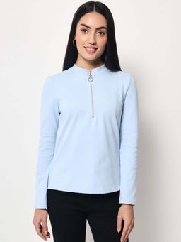 Beatnik - Blue Regular Top