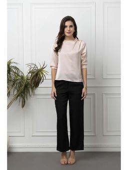Beatnik - Peach Puff Peasant Top