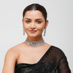 Beryachi - Florina Diamante Designer Choker Set