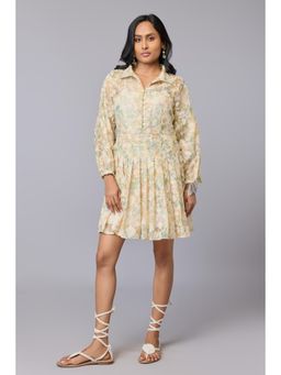 TAMISKA BY NARENDRA KUMAR - Women Multi-Color Polyester Floral Dress