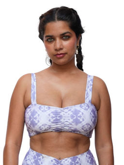 TFW - Bikini Crop Top With Gathers