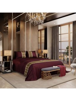 Stoa Paris - Royal Treasures Double Bedsheet with 2 Pillow Covers
