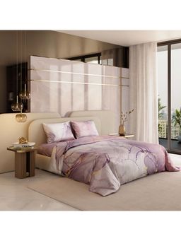 Stoa Paris - Lavender Satin Comforter (King)