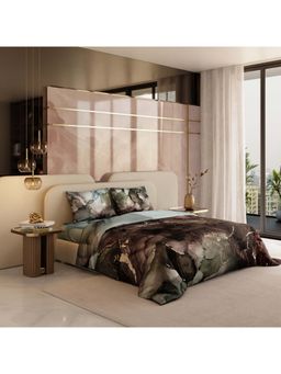 Stoa Paris - Green Satin Comforter (King)