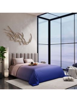 Stoa Paris - Skies Of Paris Evening Glow 300 Tc Satin Printed King Comforter