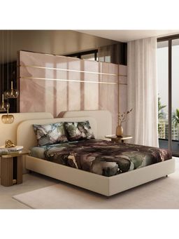 Stoa Paris - Louvre 300 Tc Dance Of The Forest Fitted Bedsheet with 2 Pillow Covers (King)